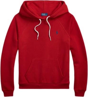 Polo Ralph Lauren Arctic Fleecelsl-sws Kvinde Madison Red Sweaters Str...