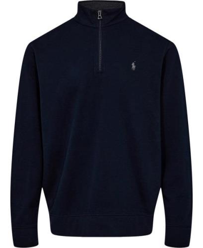 Polo Ralph Lauren Luxury Jersey Quarterzip Pullover Mand Aviator Navy/...