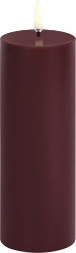 Uyuni LED Pillar Candle, Wine red, Smooth, 5,8x15,2 cm Wine Red - Led ...