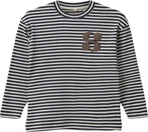 Sofie Schnoor Tshirt Longslv Str 8 år / 128 cm - Navy Blue Langærmede ...