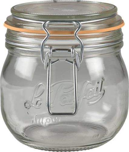 Le Parfait Henkogningsglas 0,5 Liter D 8,5 cm Glas 0008 Str L:13.5cm B...