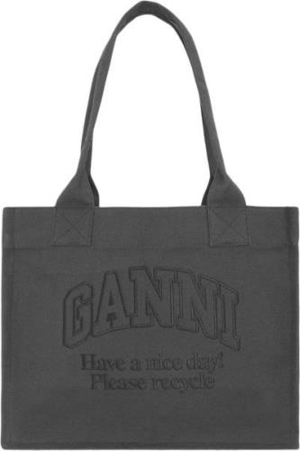 Ganni Large Easy Shopper ONE SIZE - Shoppere hos Magasin