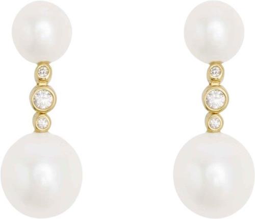 Ragbag Studio Odile Pearl Earrings O/S - Ørestikker hos Magasin