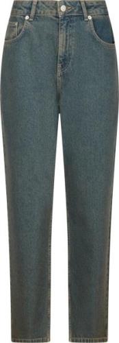 Neo Noir Simona Overdye D Pants Kvinde Ash Blue Straight Jeans Str 40 ...