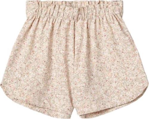 Wheat Jersey Shorts Karen Str 3 år / 98 cm - Cream Flower Meadow Short...