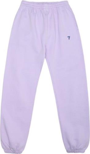 7 Days Active Organic Fitted Sweat Pants Kvinde 836 Lavender Sweatpant...