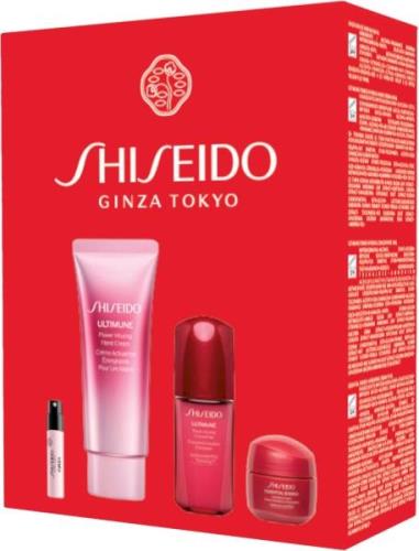 Shiseido Ultimune Julegaveæske 40 ml + 15 ml + 10 ml + 0,8 ml - Hudple...