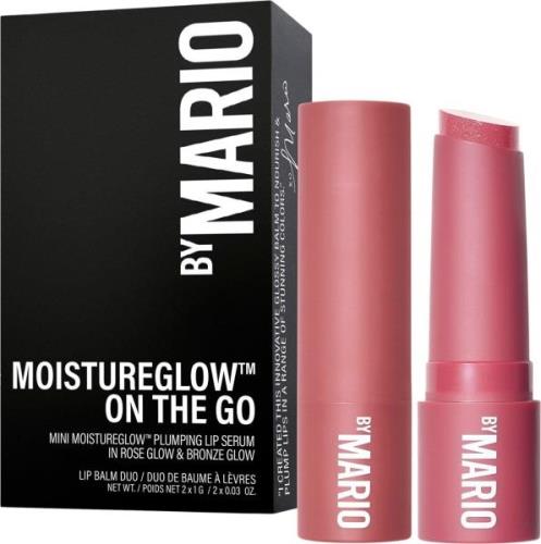 MAKEUP BY MARIO Moistureglow On The Go Duo af Læbebalsam 2 x 1 g - Læb...