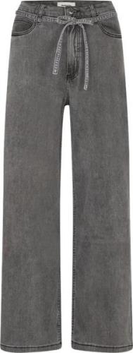 Modström Isoldemd Solid Pants Kvinde Vintage Grey Wide Jeans Str L - h...