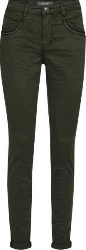 Mos Mosh Mmnaomi Treasure Pant Kvinde Forest Night Bukser Med Smalle B...