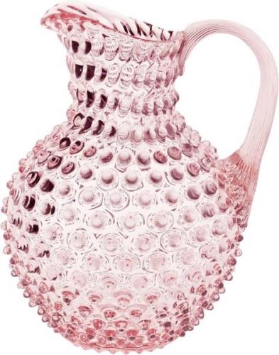 Anna Von Lipa Orininal Paris Hobnail Jug 2L Rosa Str H 23 Ø 15,5 cm - ...