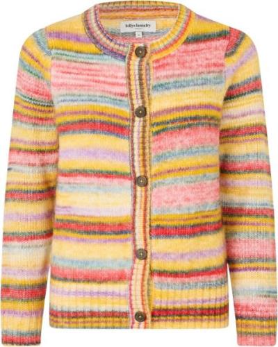 Lollys Laundry Malall Cardigan LS Kvinde Multi Cardigans Relaxed Fit S...